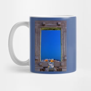 The Chora & the Portara - Naxos island Mug